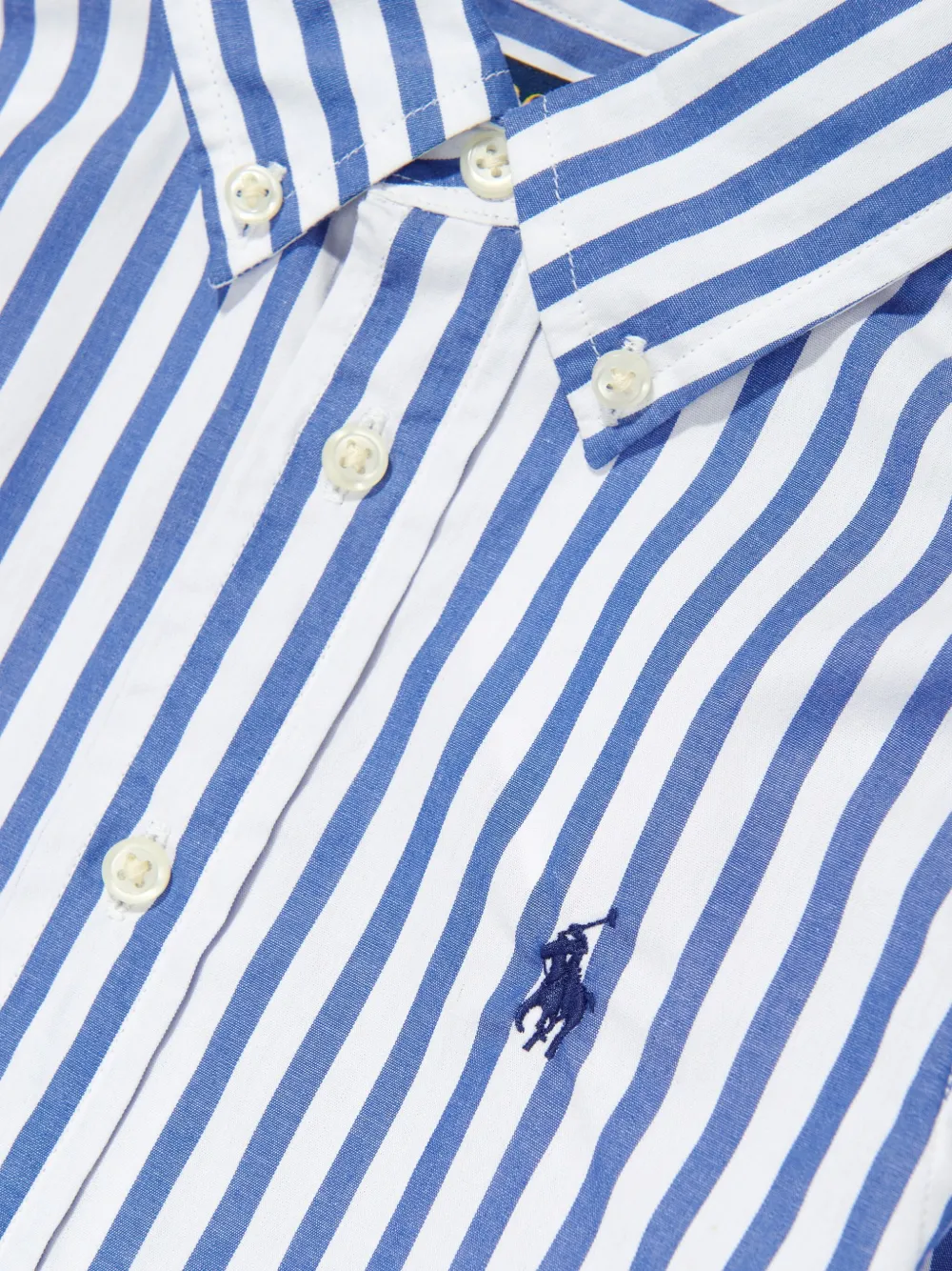 POLO RALPH LAUREN KIDS Gestreept shirt Blauw