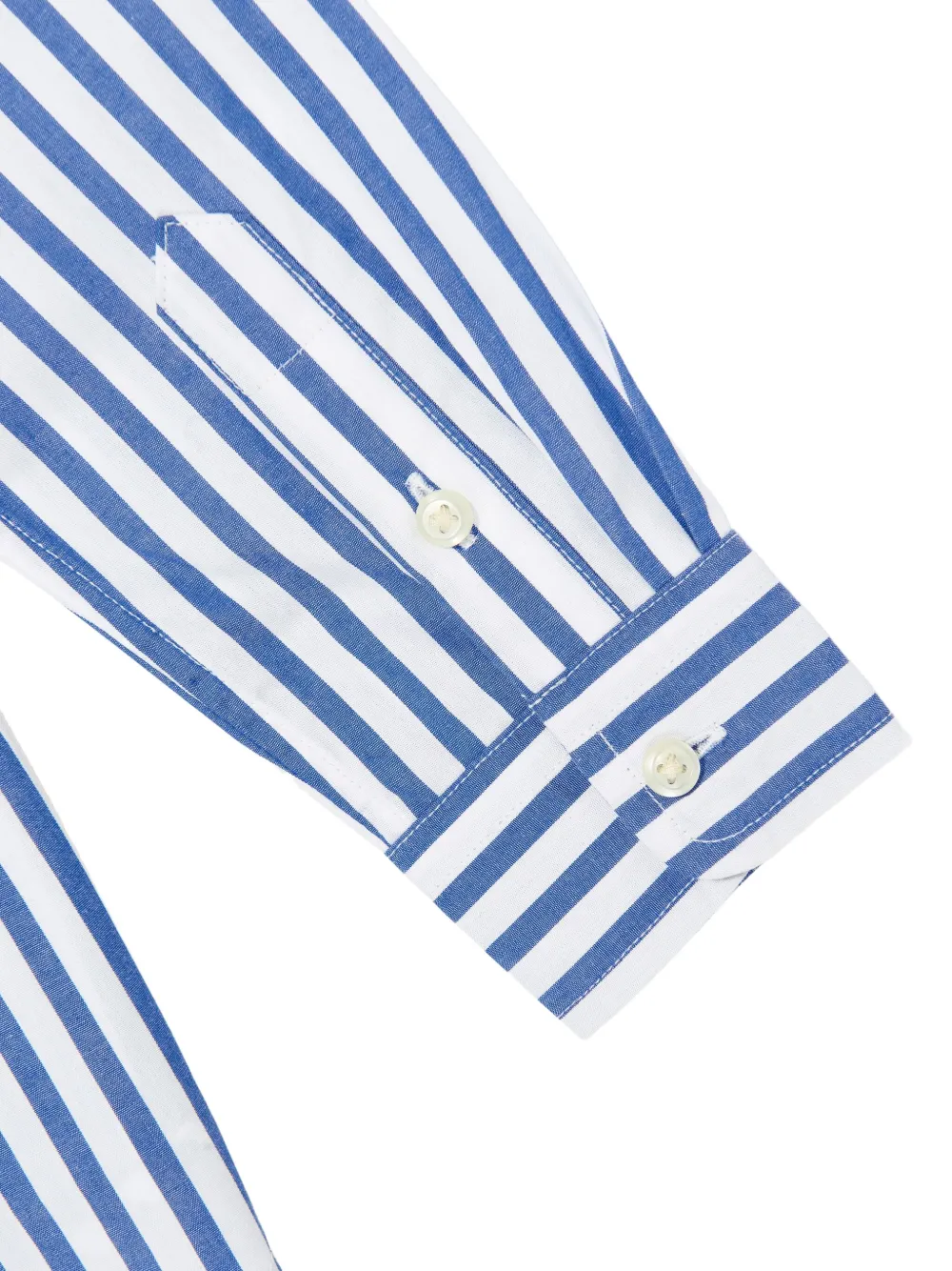 POLO RALPH LAUREN KIDS Gestreept shirt Blauw