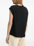 Day Birger Et Mikkelsen fringed sleeveless top - Black
