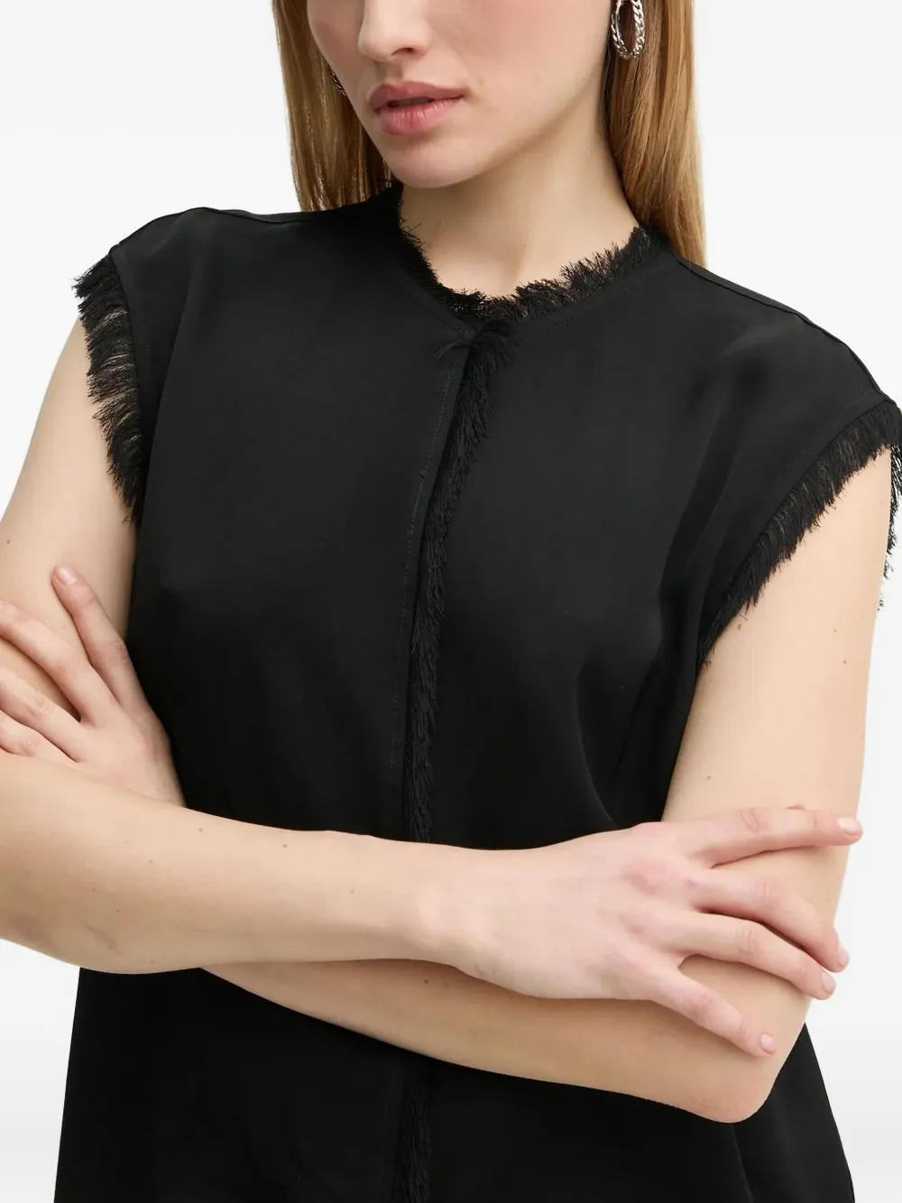 Day Birger Et Mikkelsen fringed sleeveless top | Blouses | Image 2