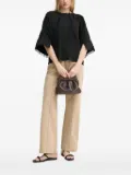 Day Birger Et Mikkelsen Zelie fringe-detail top - Black