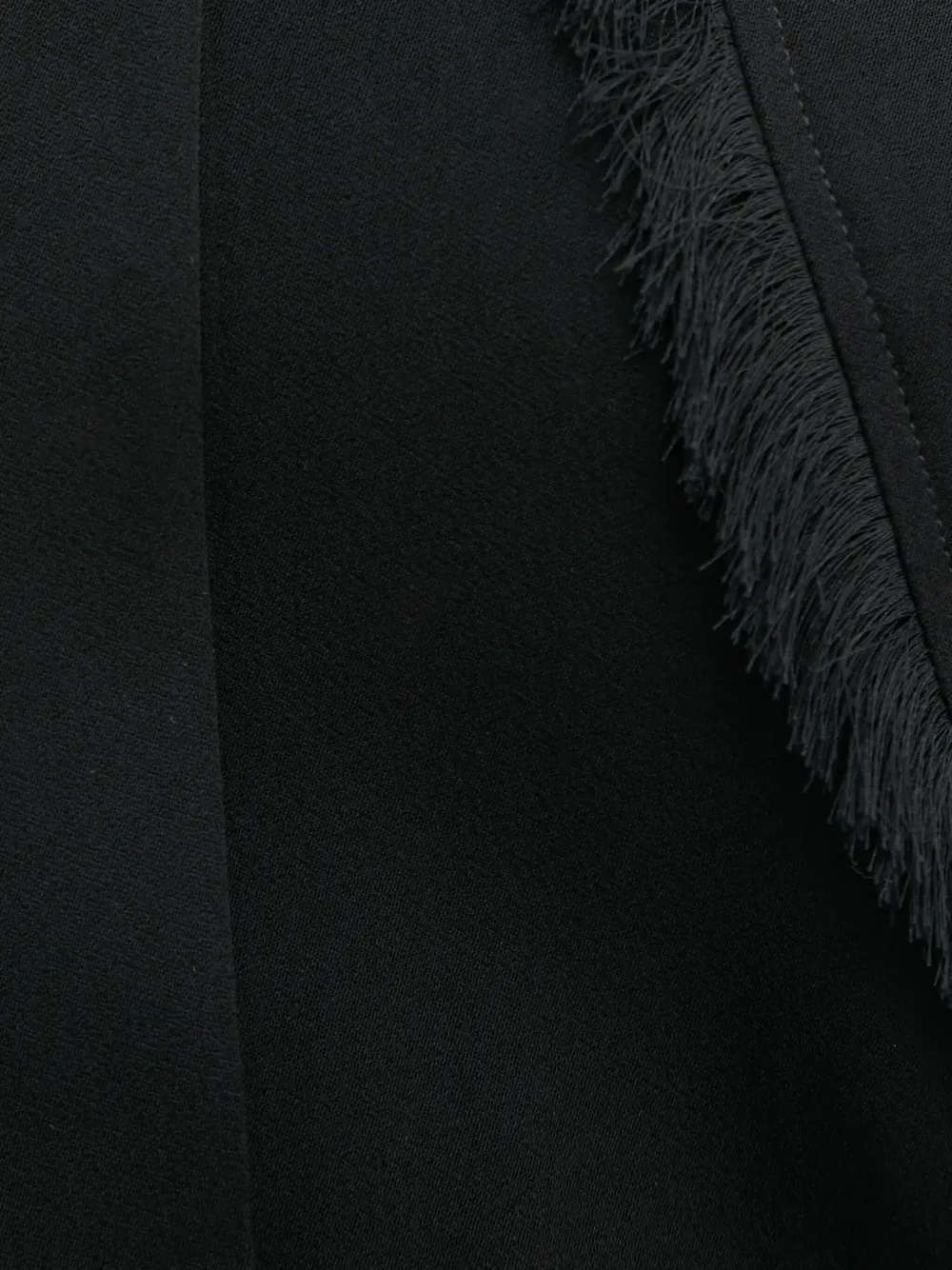 Day Birger Et Mikkelsen Zelie Fringe-detail Top In Black