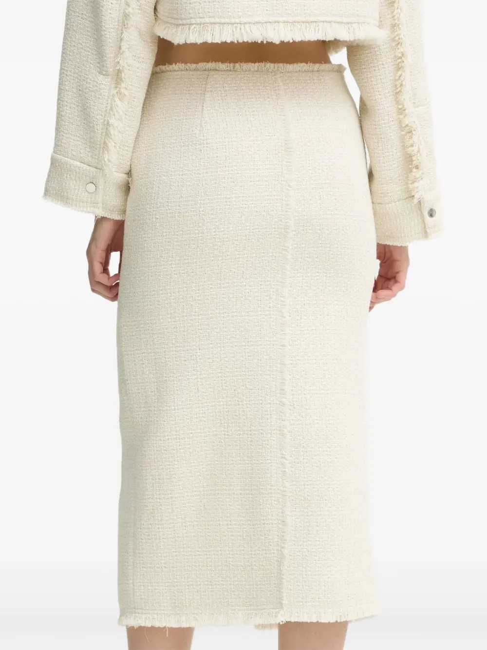 Day Birger Et Mikkelsen frayed tweed midi skirt | Straight Skirts | Image 2