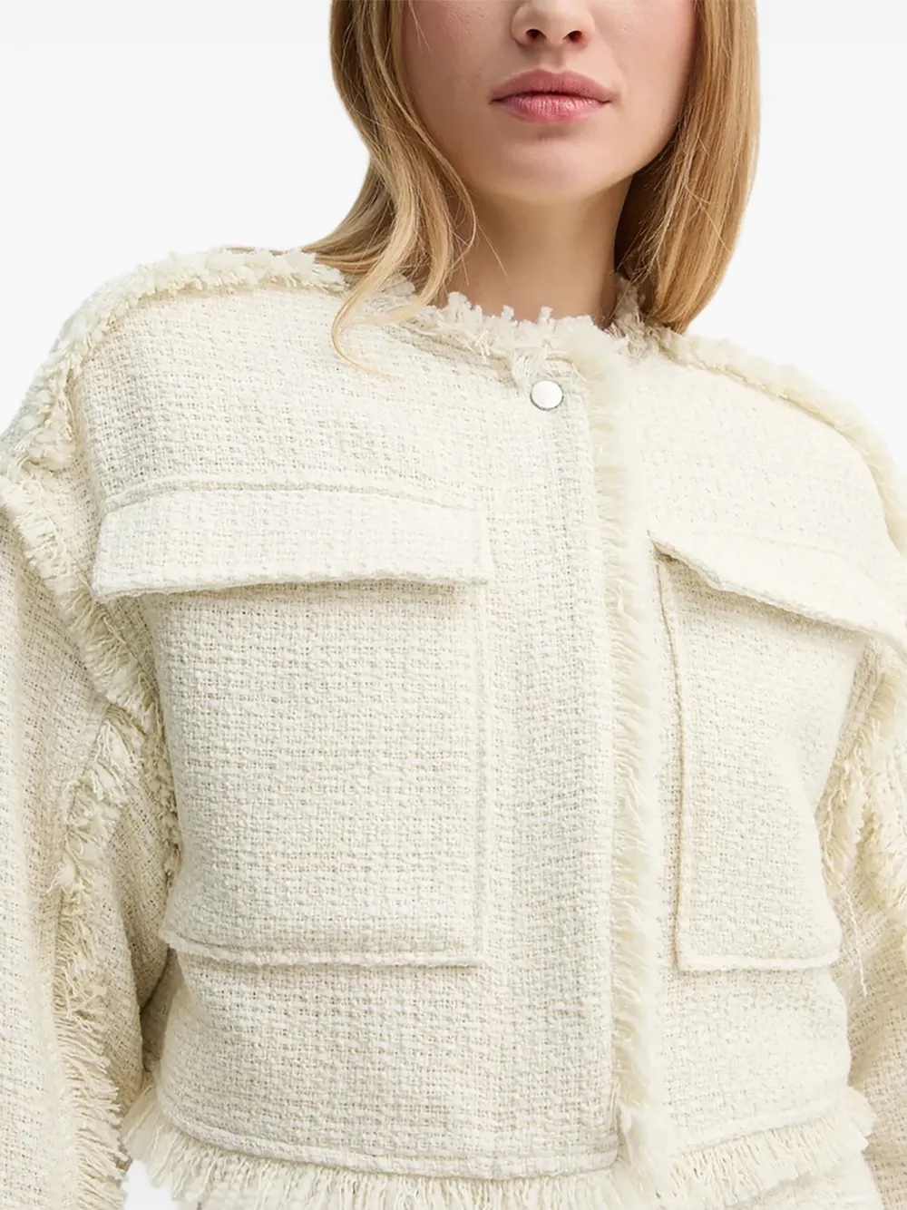 Day Birger Et Mikkelsen Jack met franje Beige