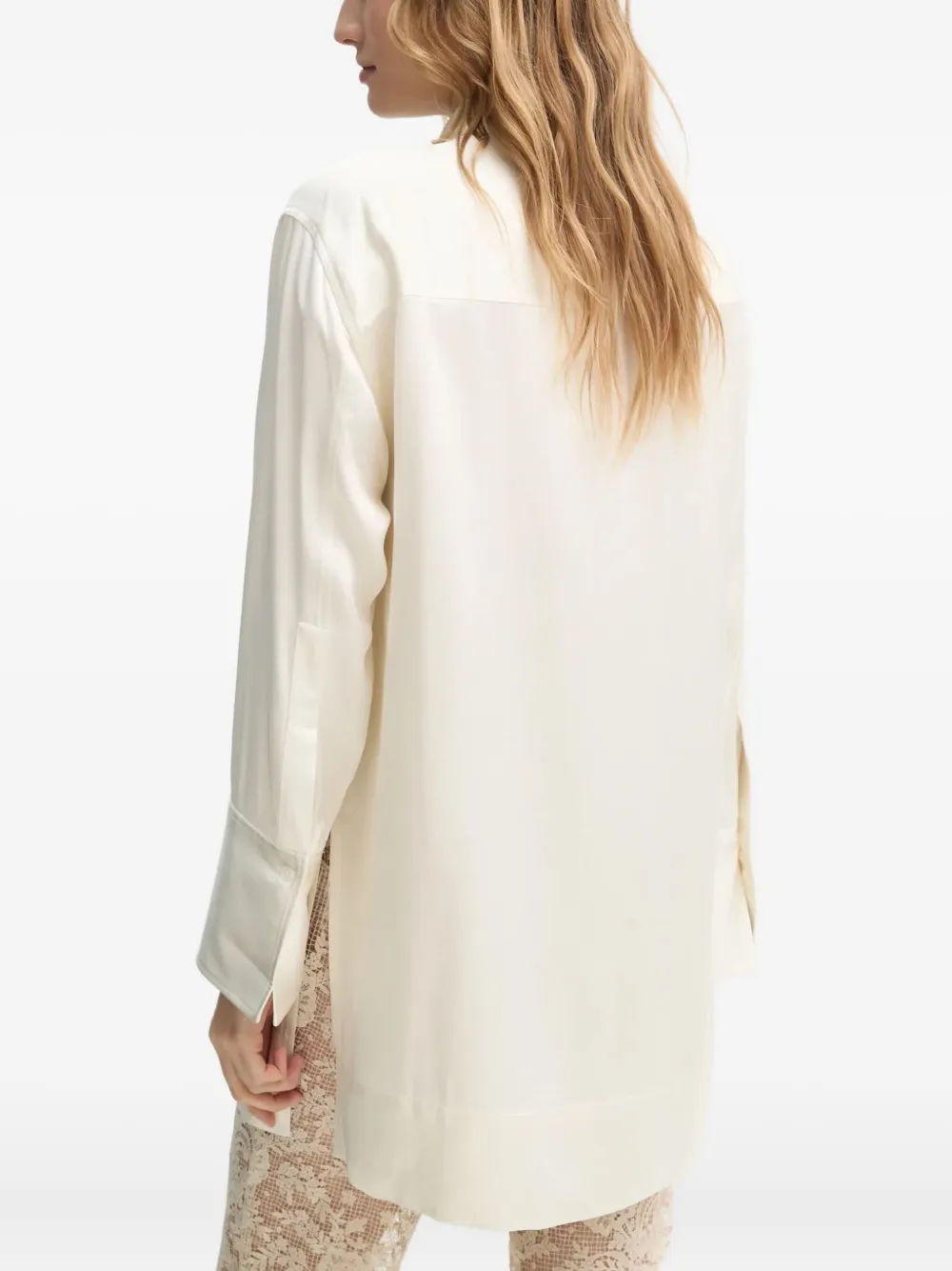 Day Birger Et Mikkelsen Long-sleeve Shirt In White