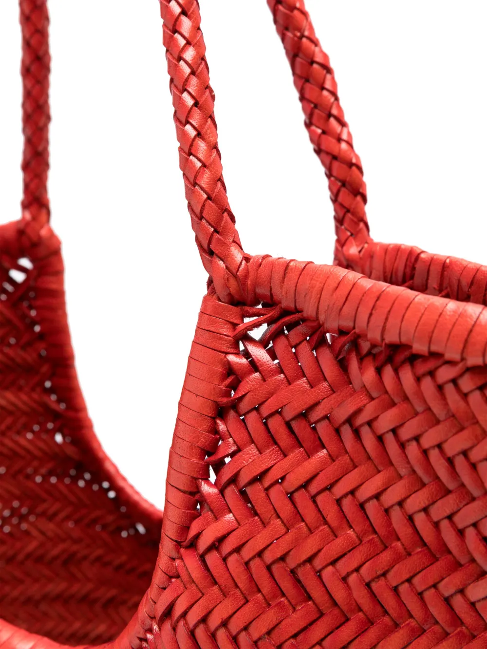 DRAGON DIFFUSION NS Diagonal Triple Jump shopper Rood