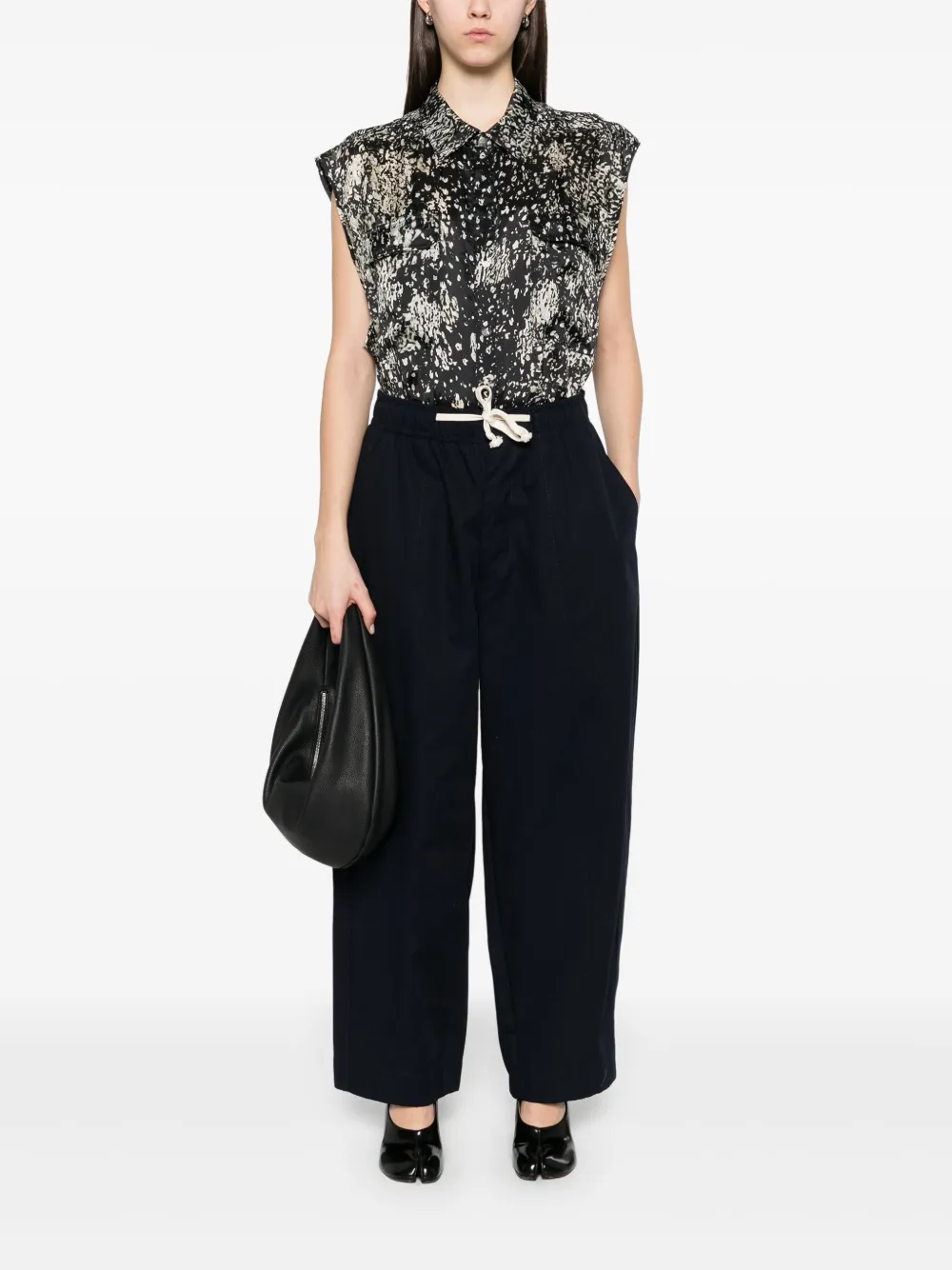 Société Anonyme Helsinki broek Blauw