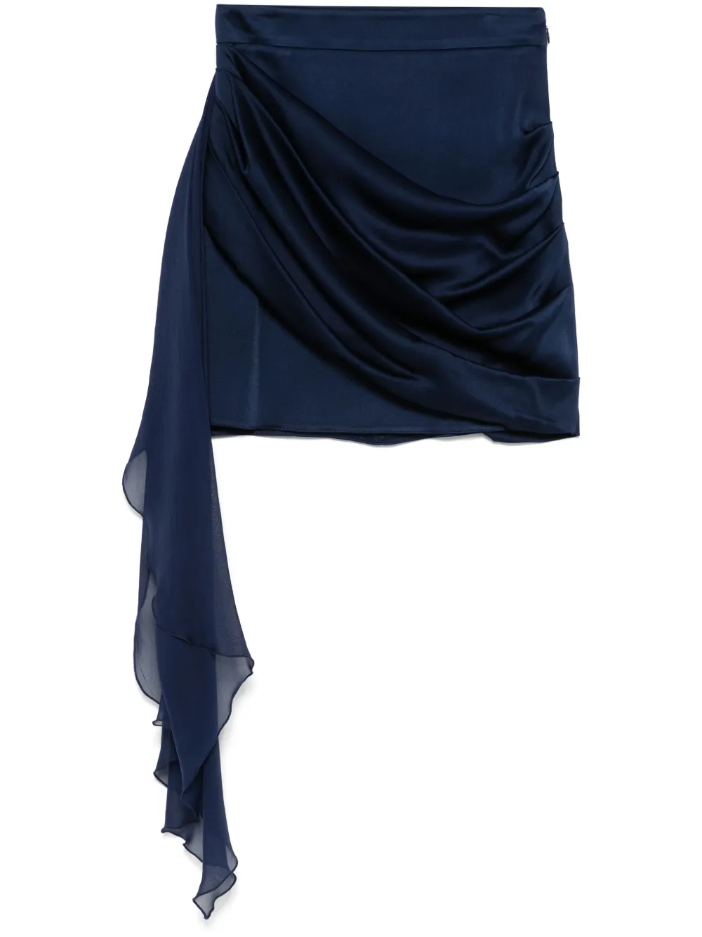 Elisabetta Franchi Mini-rok met sjerp detail Blauw