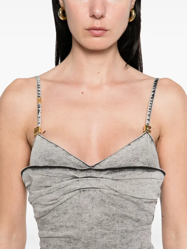 【完売必至♡】ELISABETTAFRANCHI デニム ミニドレス 完売必至♡】ELISABETTAFRANCHI デニム ミニドレス