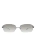 Gentle Monster Tetra 02(BRM) sunglasses - Silver