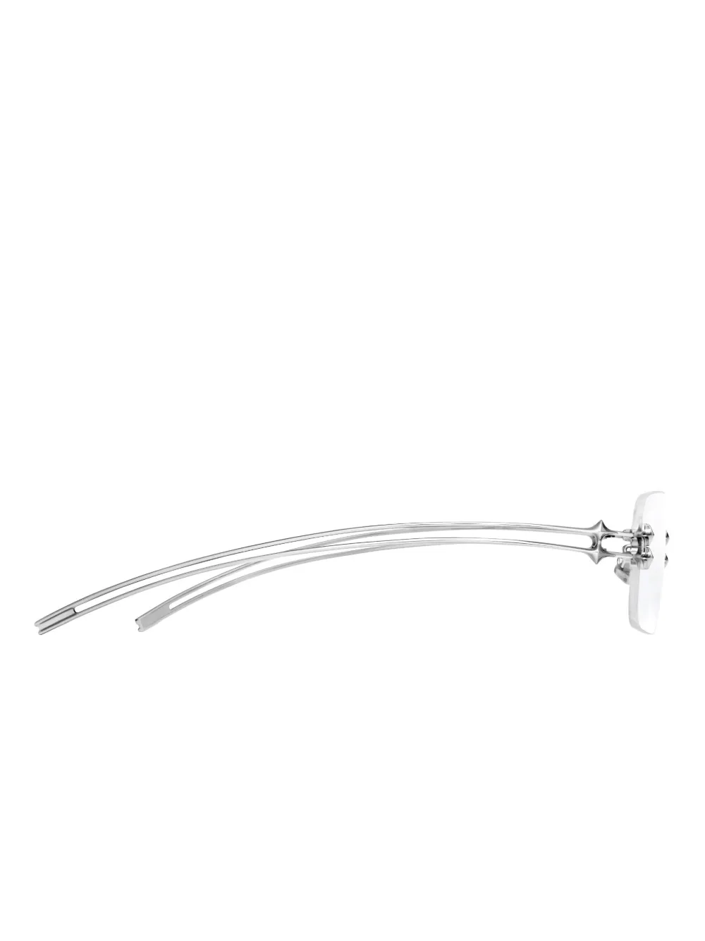 Gentle Monster Tetra 02 Sunglasses In Silver