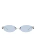 Gentle Monster Node 02 sunglasses - Silver