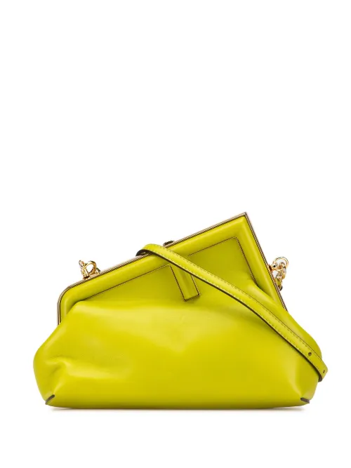 Petit sac à bandoulière Fendi First en cuir Nappa verni (2010-2024) - Fendi Pre-Owned - Modalova