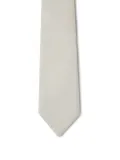Zegna Textured silk tie - Neutrals