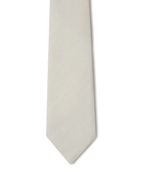 Zegna corbata de seda texturizada