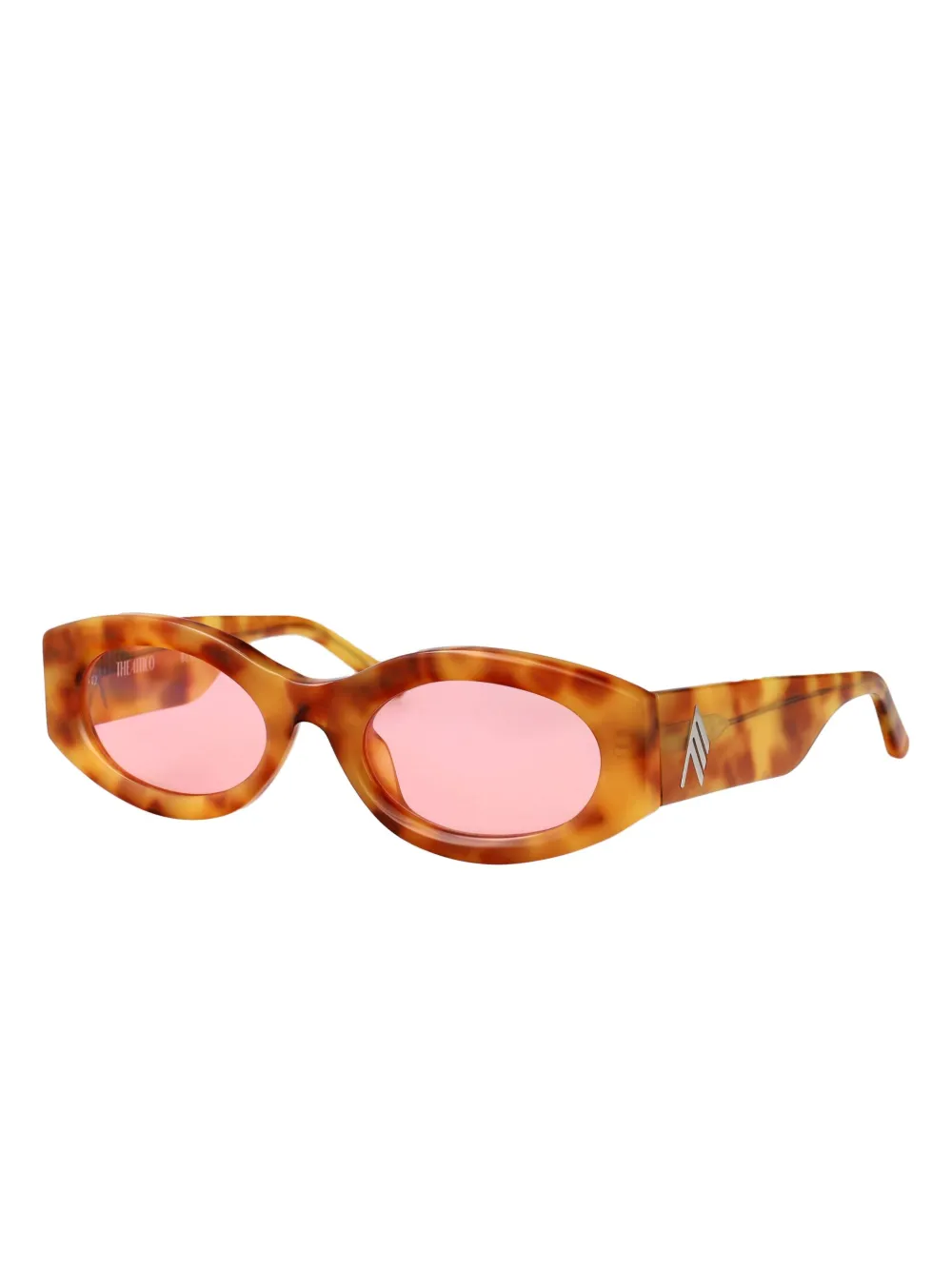 The Attico Berta sunglasses - Geel