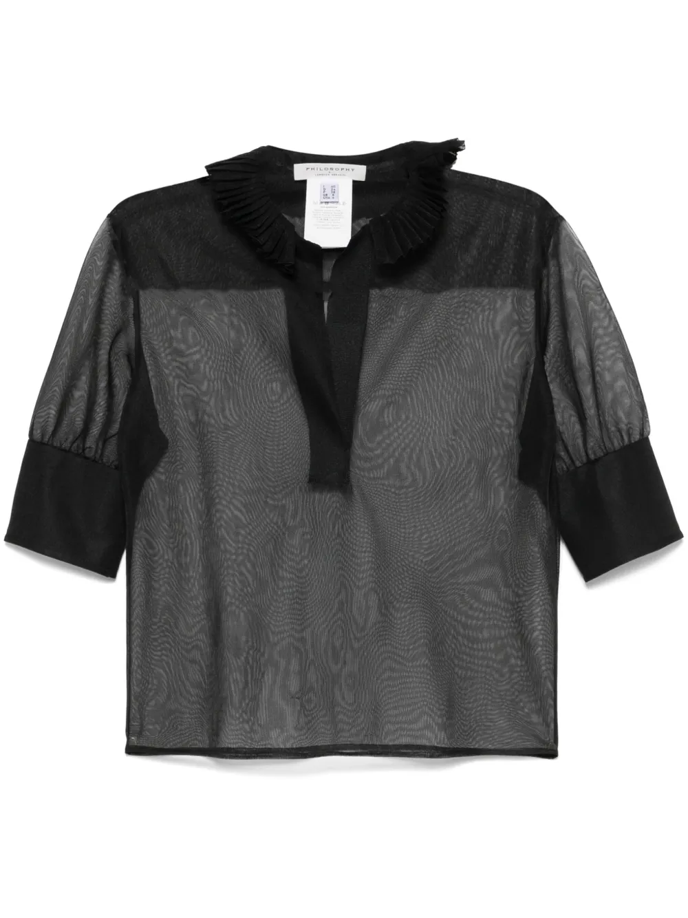 Philosophy Di Lorenzo Serafini sheer top