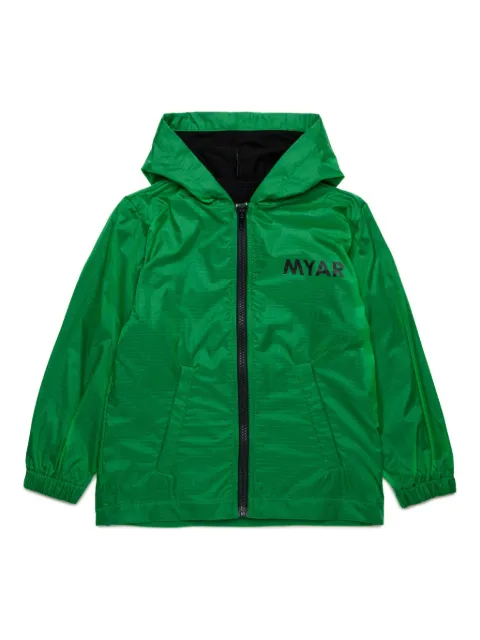 MYAR KIDS logo-print jacket