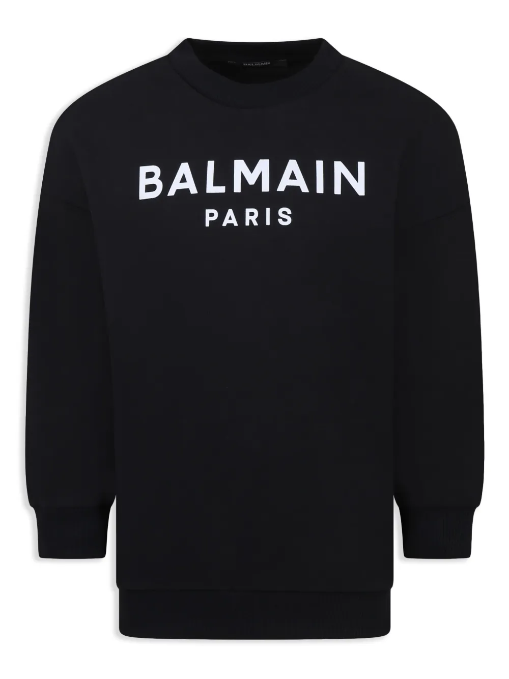 Balmain Kids Sweater met logo Zwart