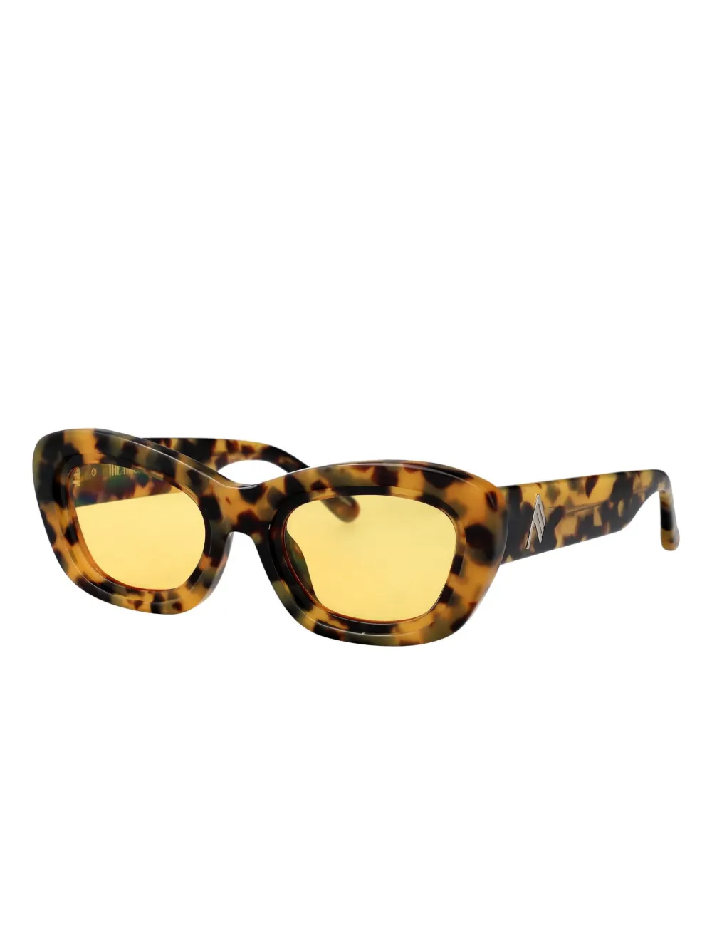 The Attico Raina sunglasses - Geel