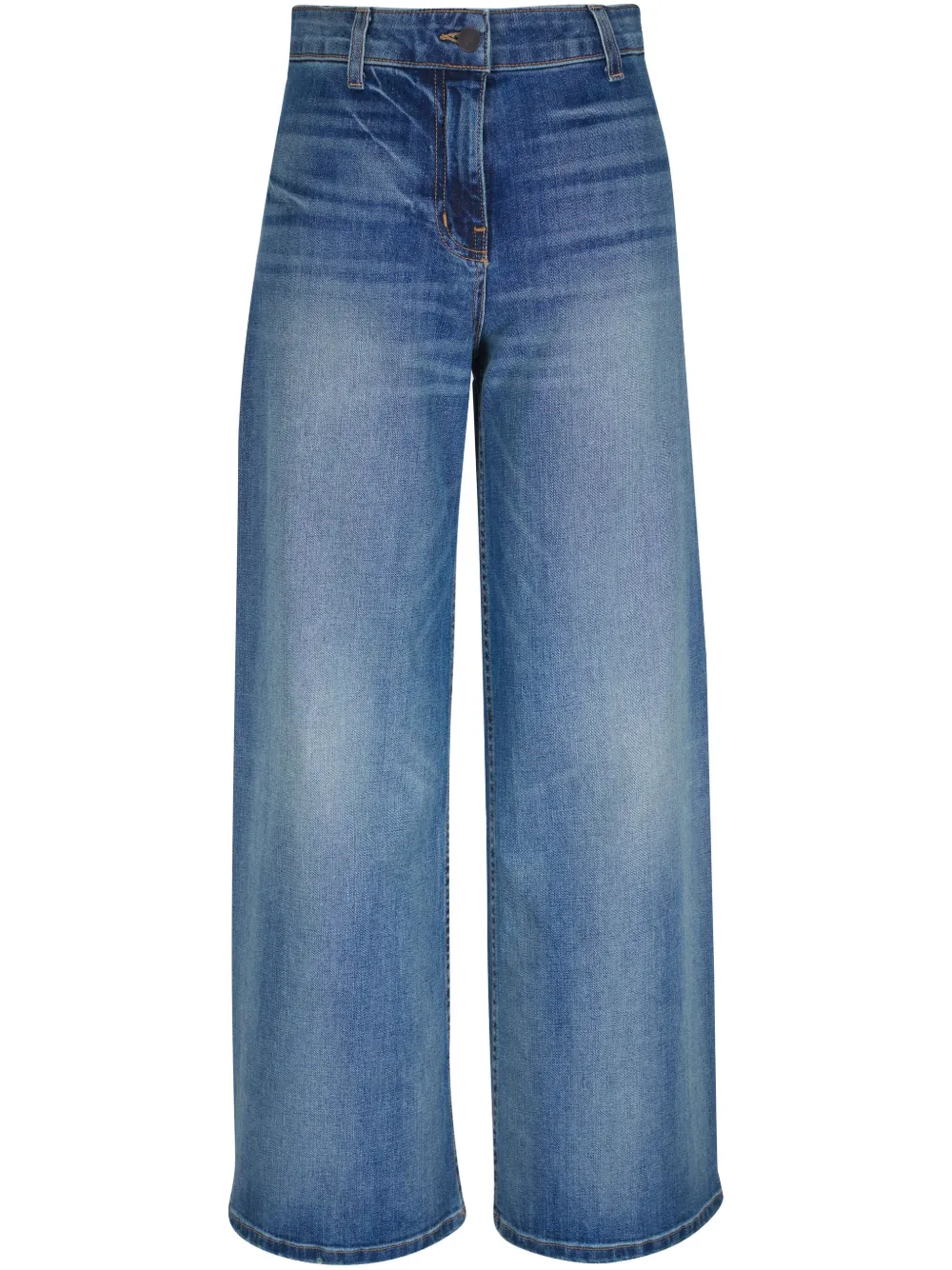 Nili Lotan Jeans met wijde pijpen Blauw