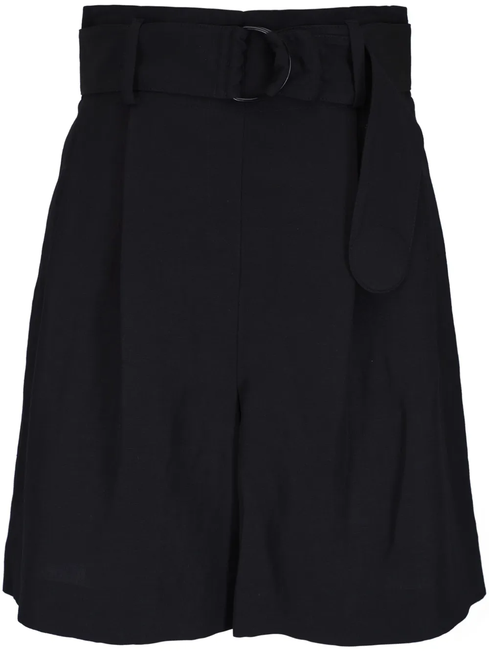 Akris Punto shorts con cinturón | negro | Image 1