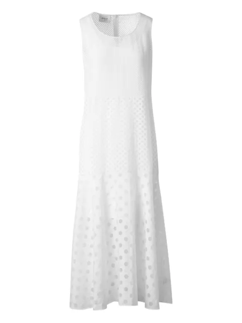 Akris Punto vestido con estampado de lunares