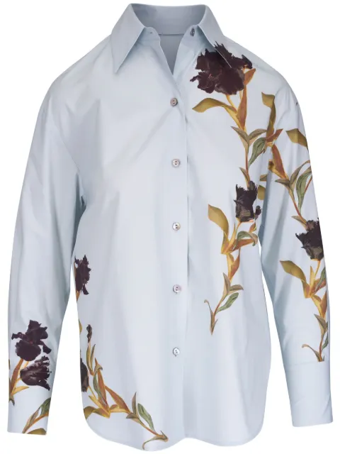 Vince camisa con estampado floral