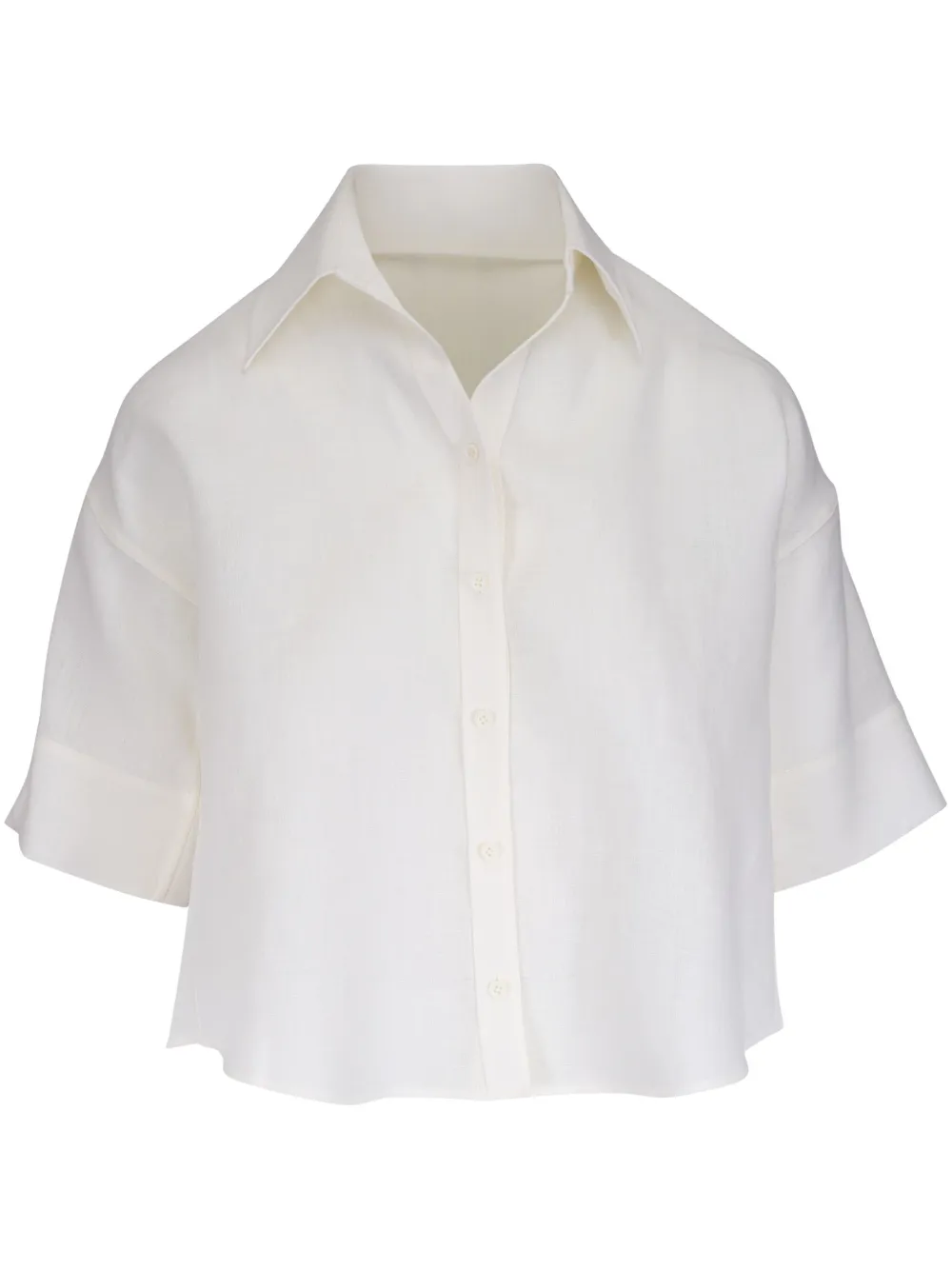 Akris Punto Cropped blouse Beige