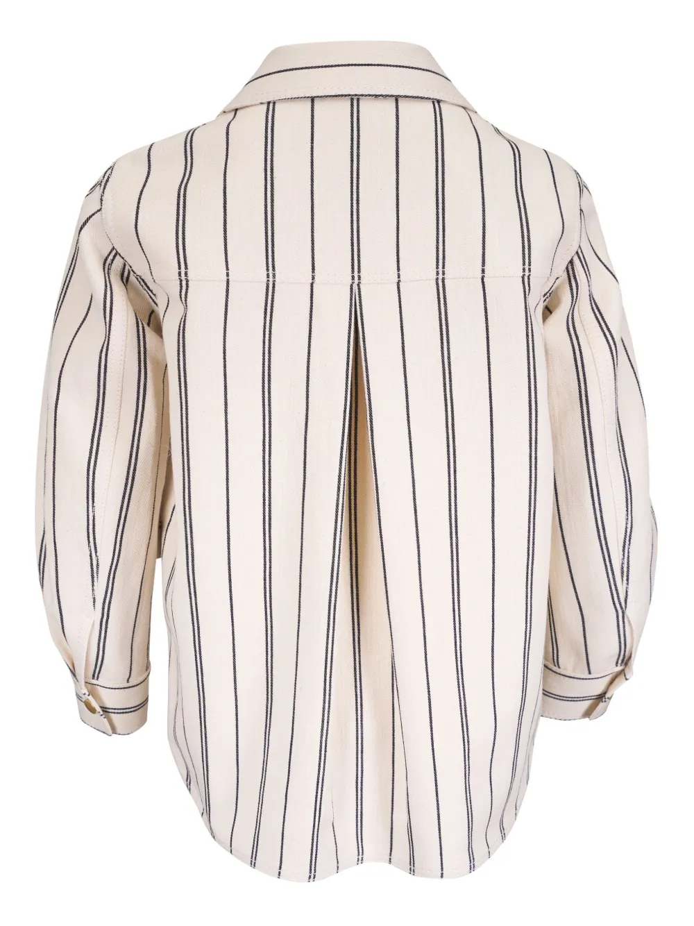 Akris Punto Gestreept shirtjack Beige