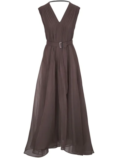 Brunello Cucinelli vestido de seda