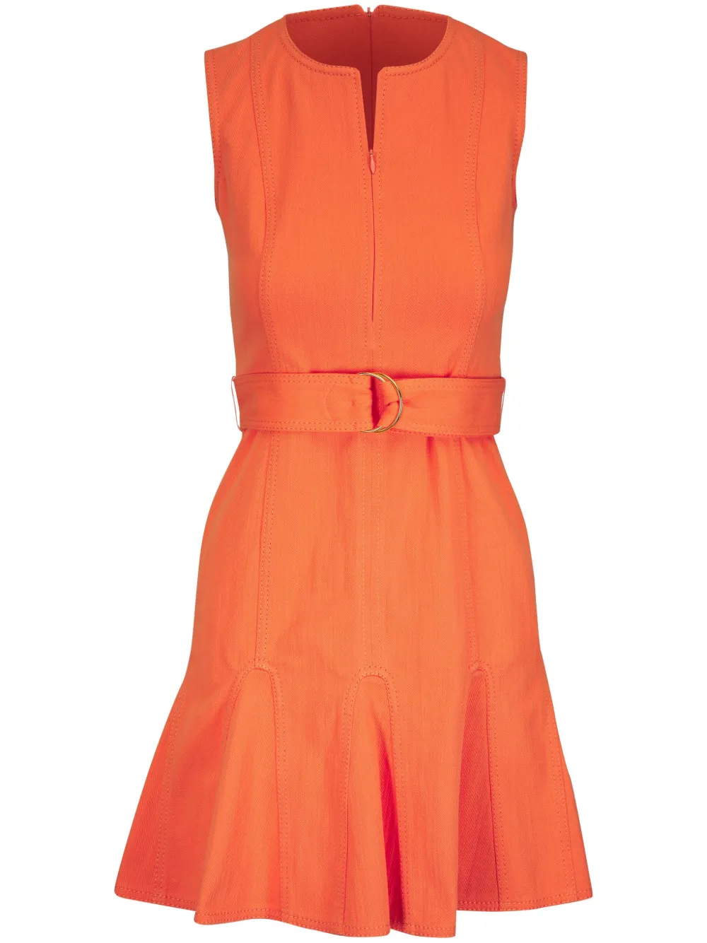 belted dress