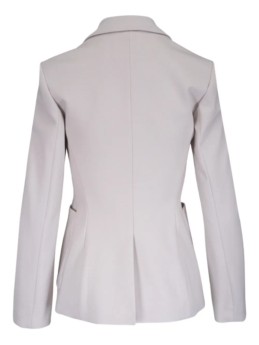 Dorothee Schumacher Patch-pocket Button Blazer In Neutral