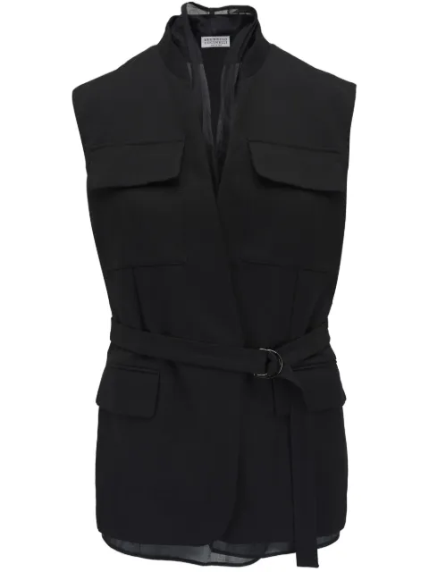 Brunello Cucinelli cotton gilet