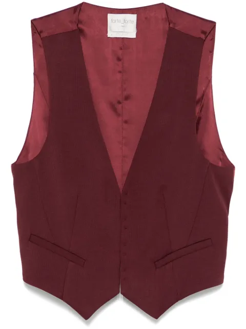 Forte Forte textured waistcoat