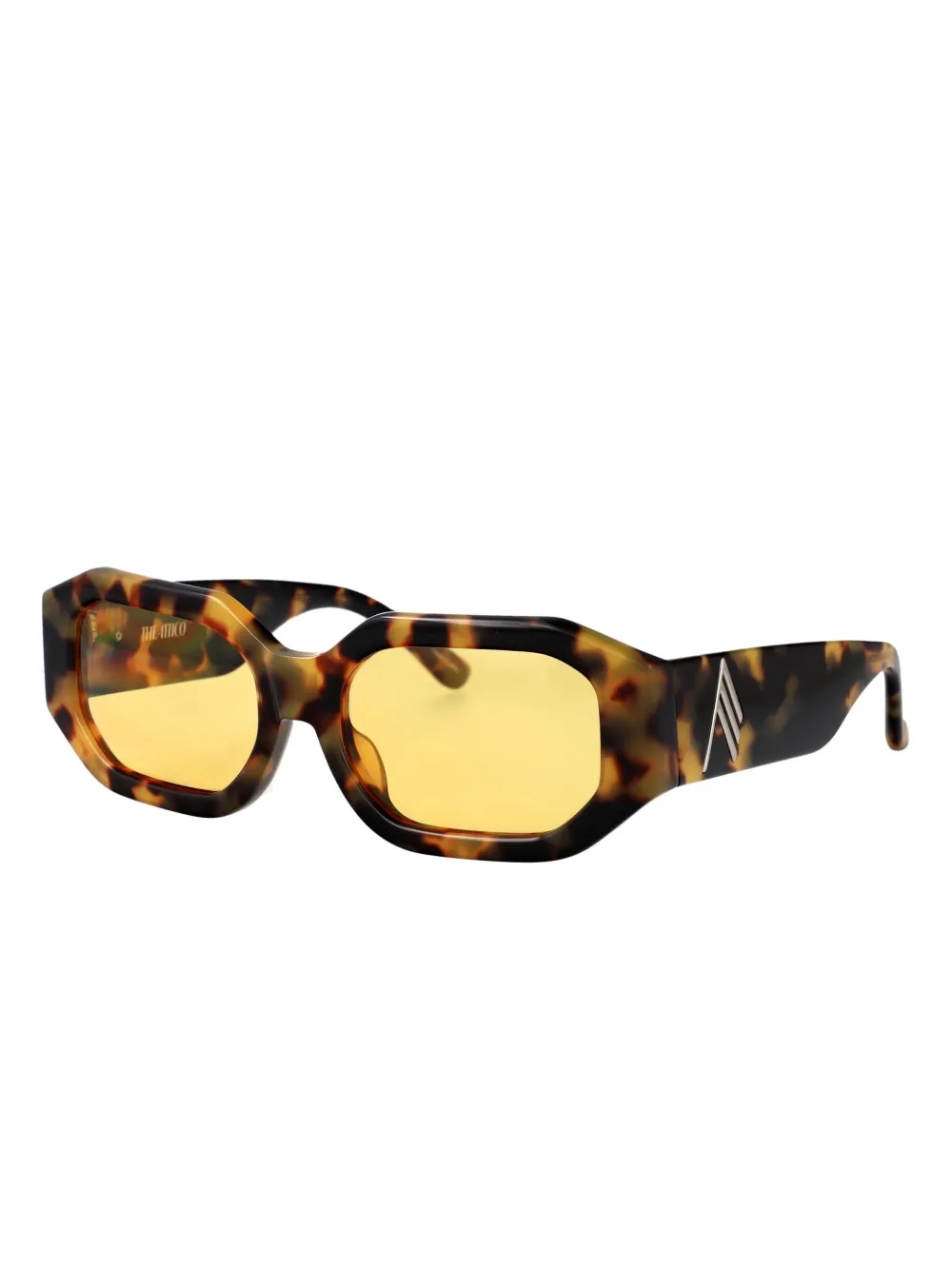 The Attico Blake sunglasses - Geel