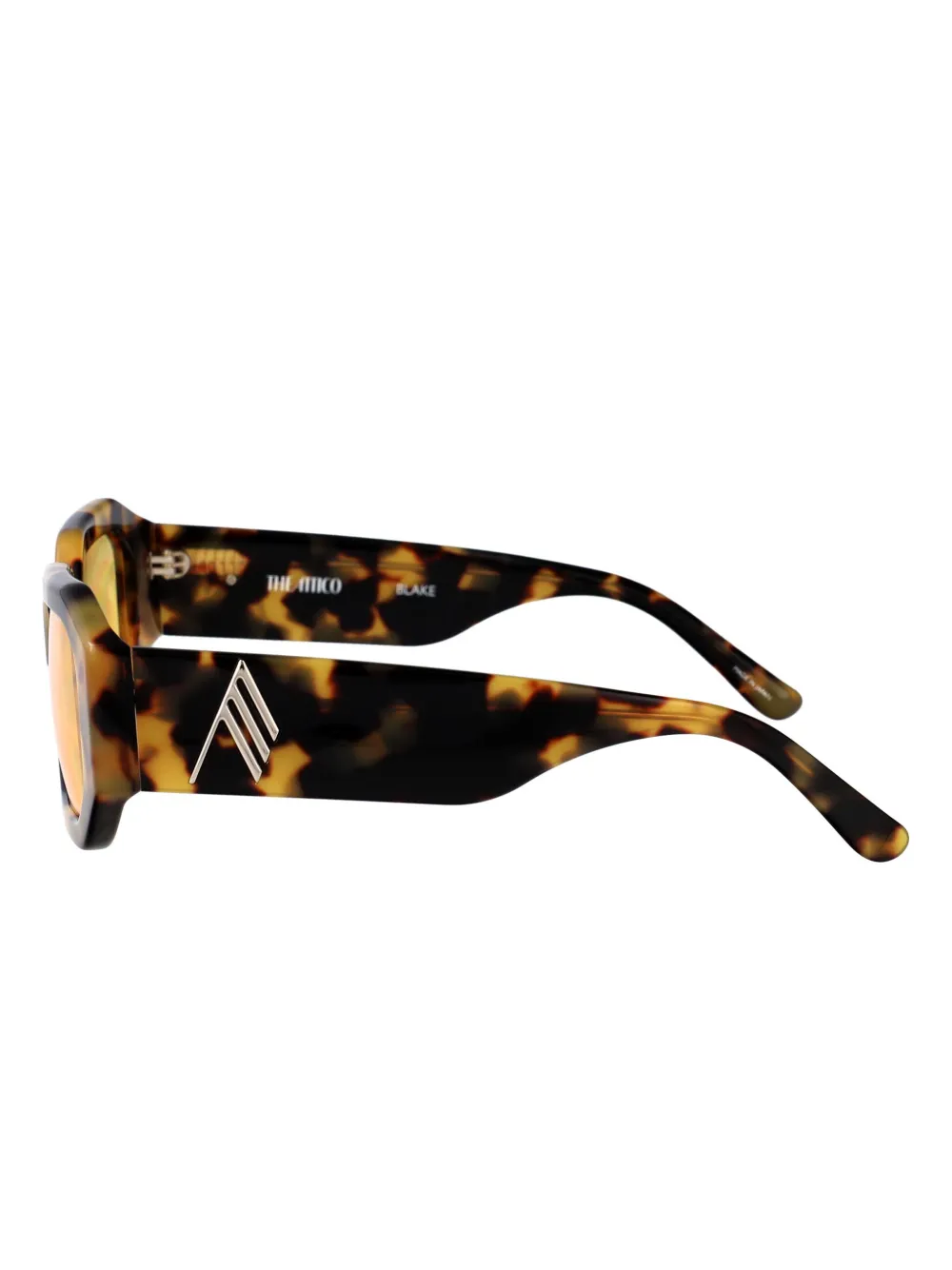 The Attico Blake zonnebril Geel