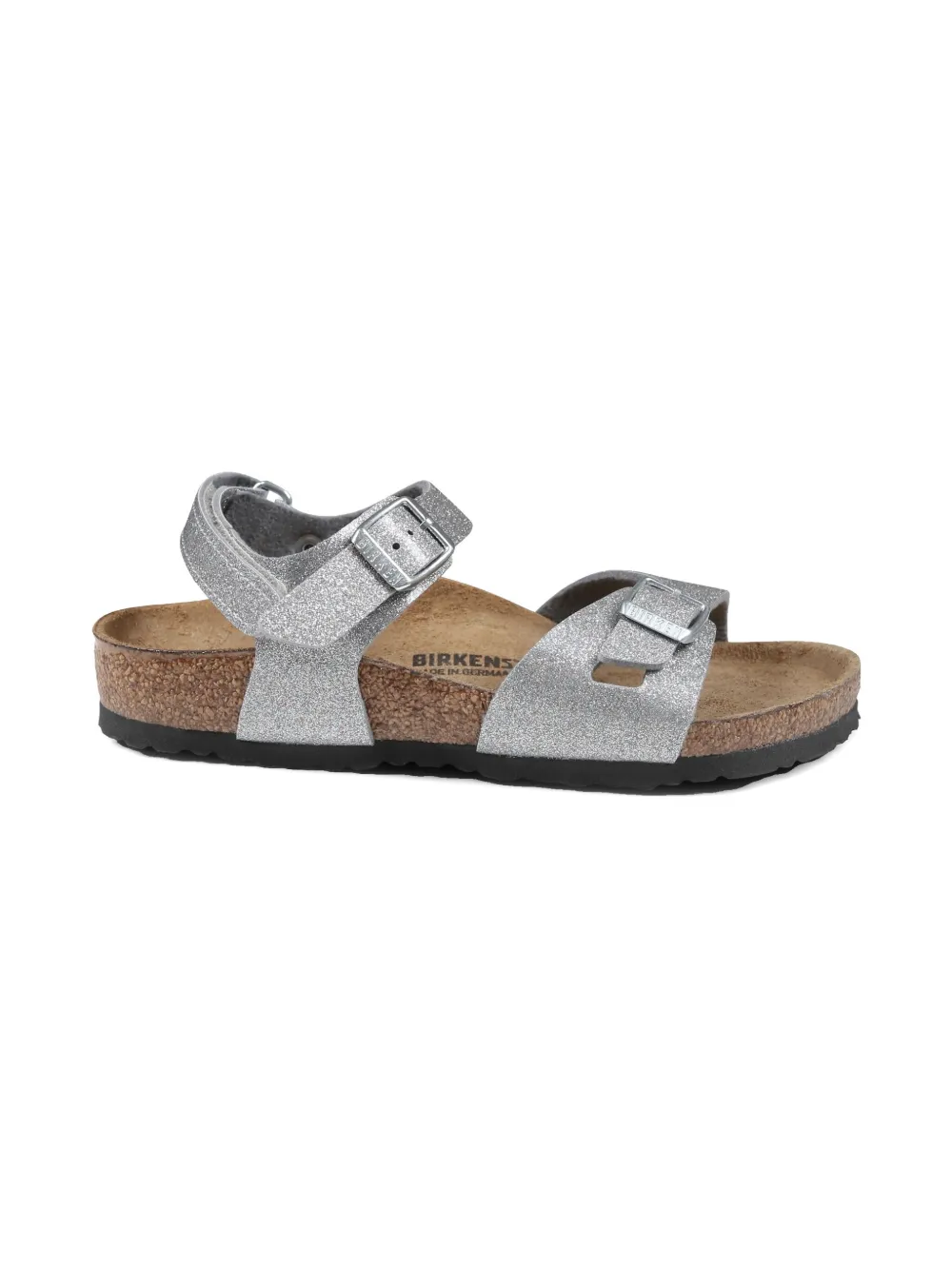Birkenstock Rio Sandals In Silver
