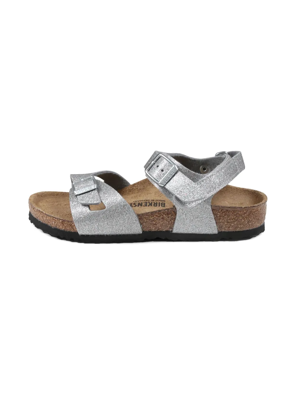 Birkenstock Rio Sandals In Silver