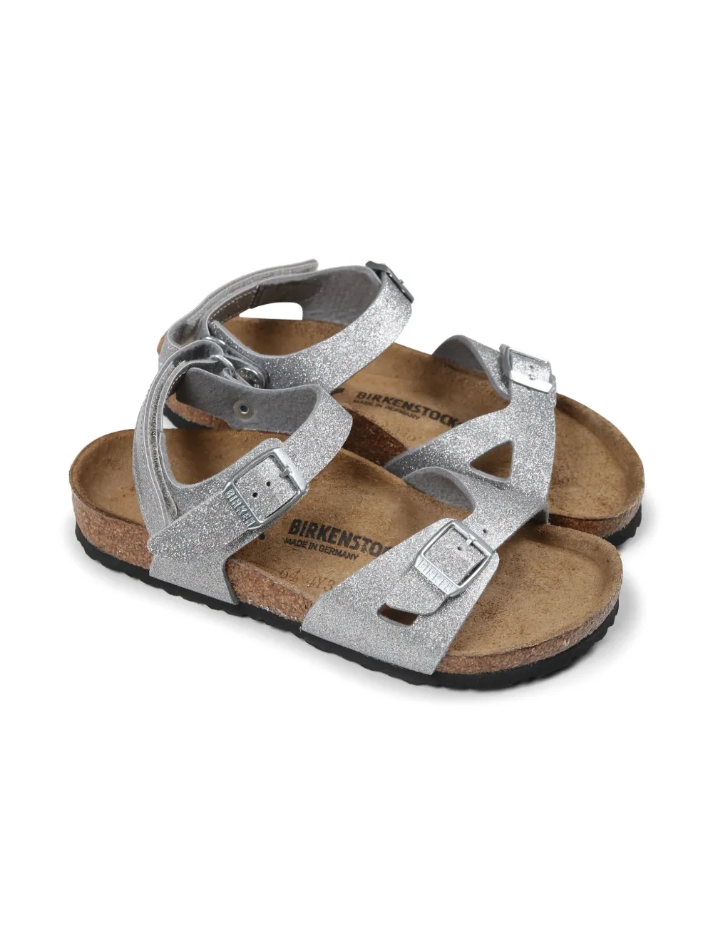 Birkenstock Kids Rio sandals Zilver