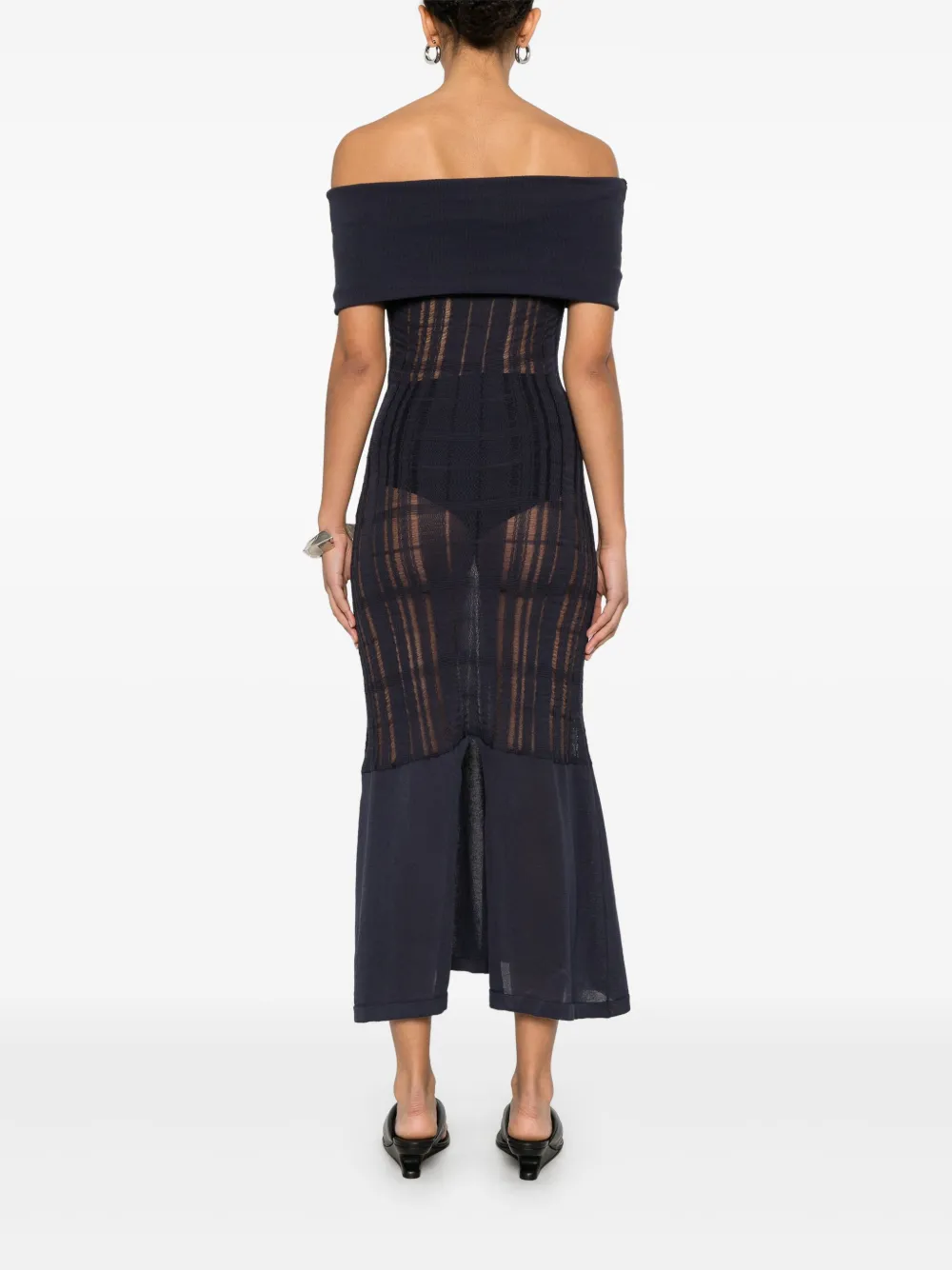 OUR LEGACY Cover midi-jurk Blauw