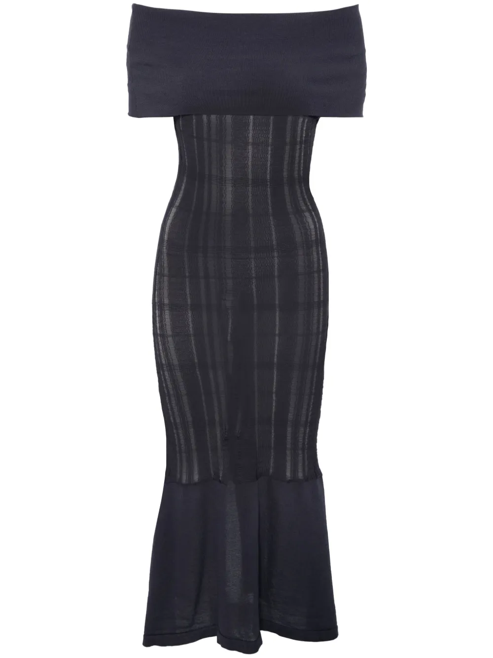 OUR LEGACY Cover midi-jurk Blauw