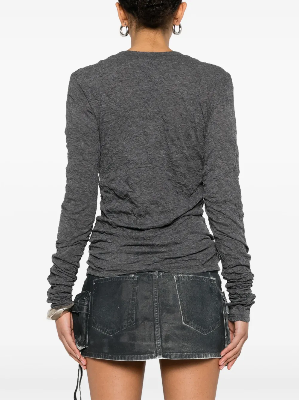 Shop Our Legacy Strain T-shirt In Grey