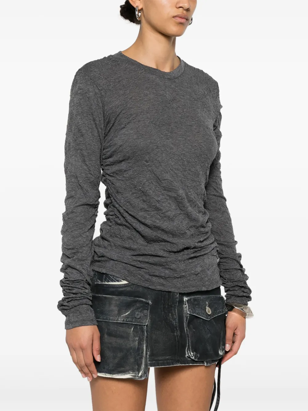 Shop Our Legacy Strain T-shirt In Grey
