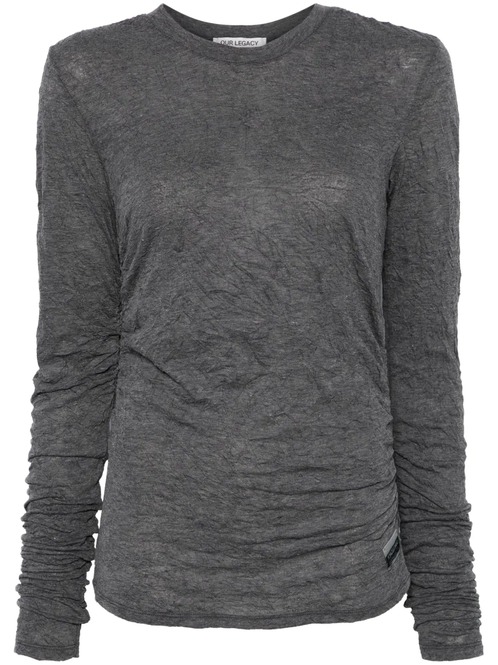 OUR LEGACY playera Strain | gris | Image 1