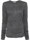 OUR LEGACY Strain T-shirt - Grey