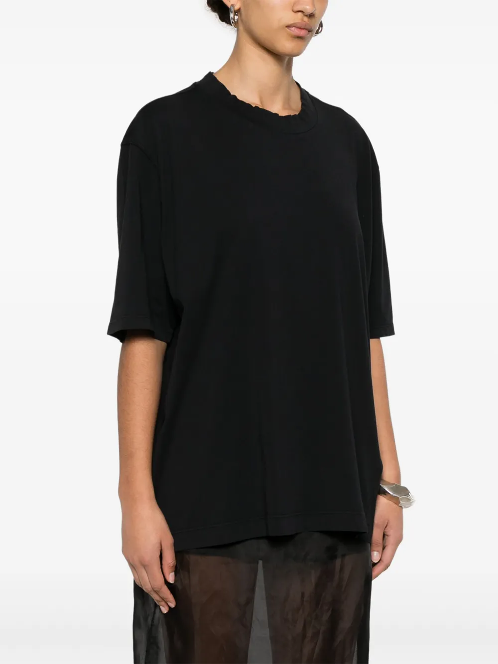 OUR LEGACY Big T-shirt Zwart