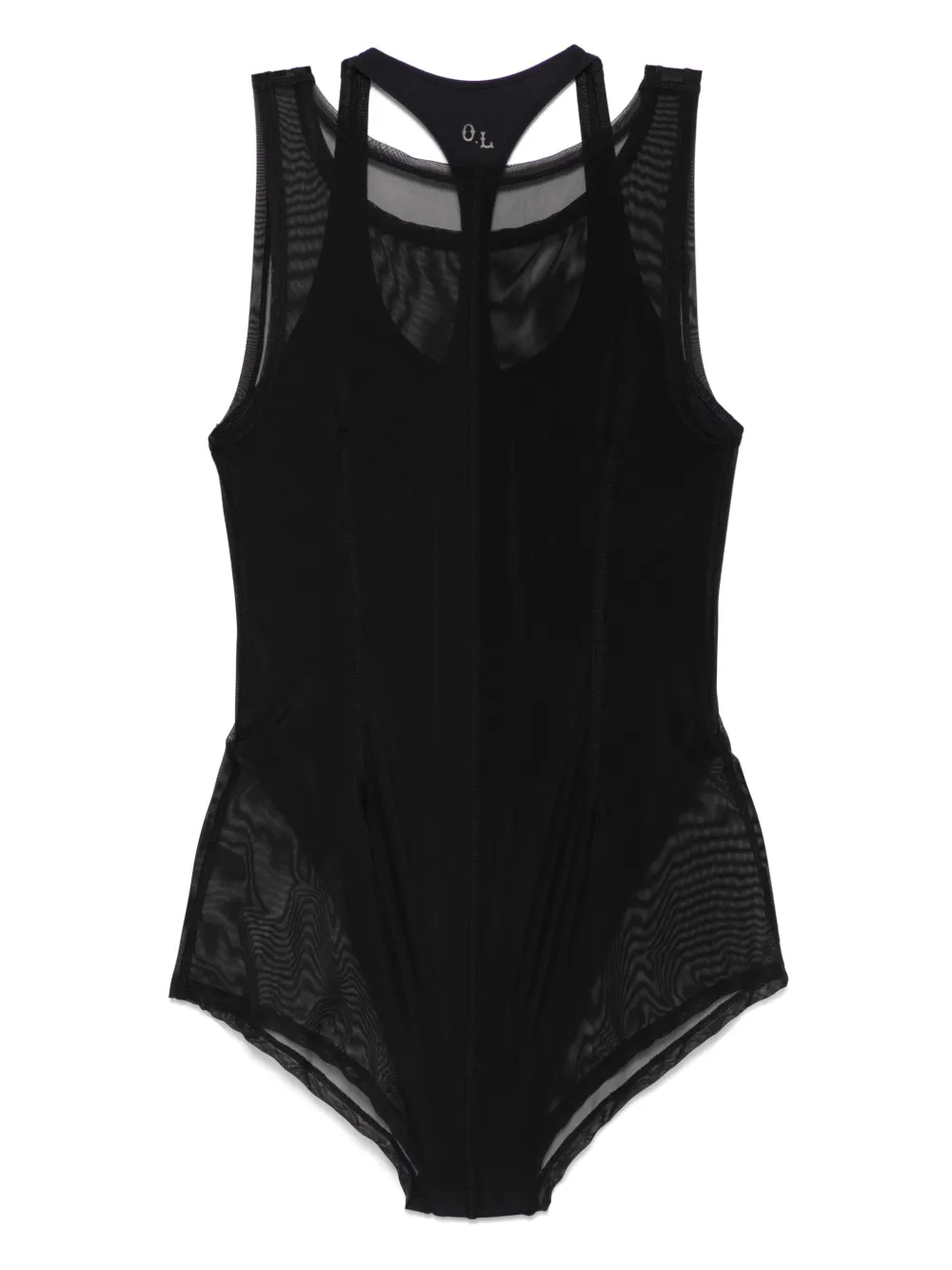 OUR LEGACY Dual Vanua swimsuit - Zwart