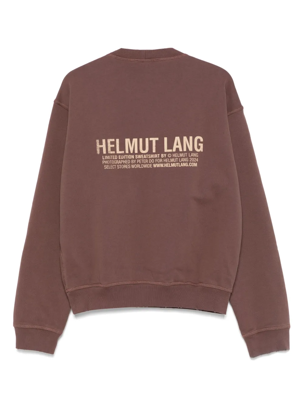 Helmut Lang Brooklyn-postcard sweatshirt - Bruin