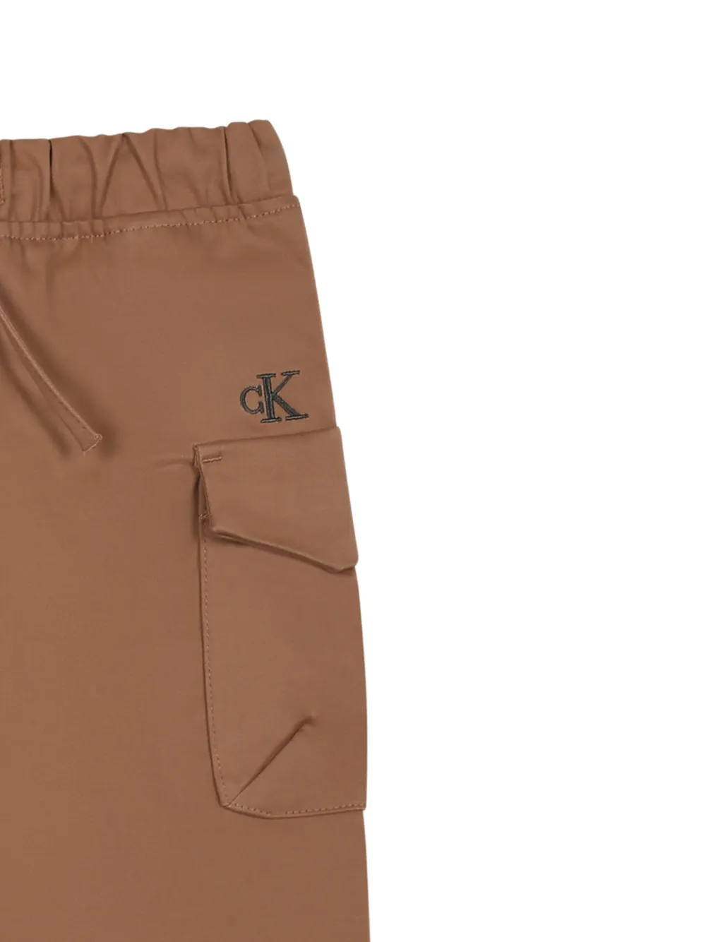 Calvin Klein Kids Cargo broek Bruin